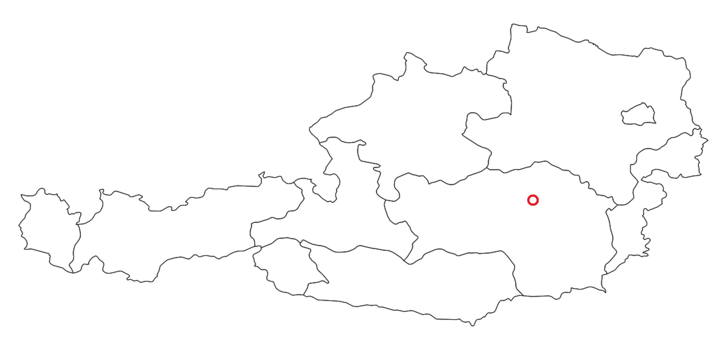 Lage in Österreich